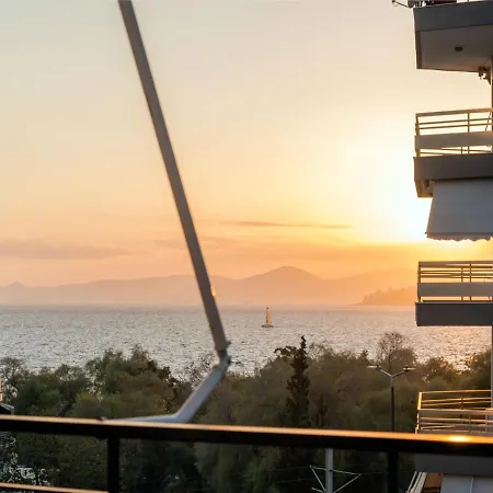אתונה Flisvos Elite Seafront Luxury Apartment מראה חיצוני תמונה
